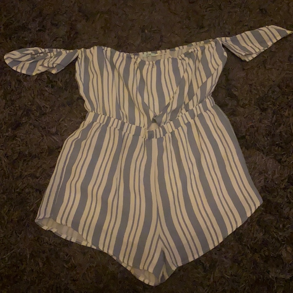 Off the shoulder romper